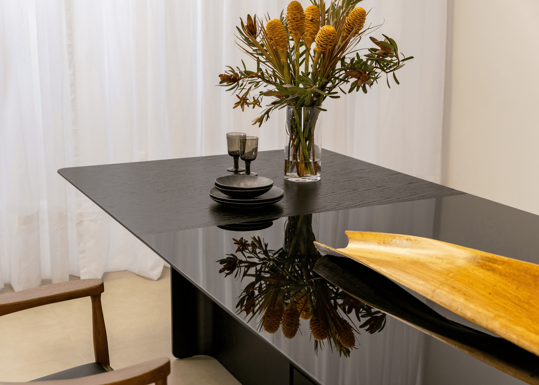 Mesa de Jantar Retangular Áurea