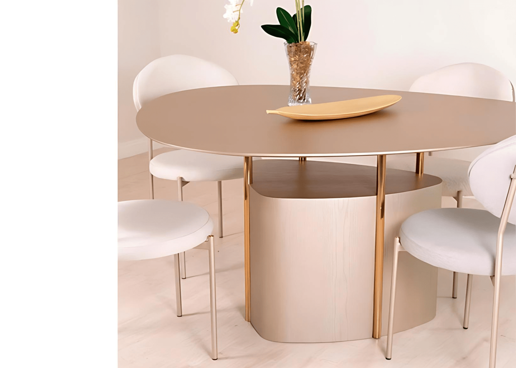 Mesa de Jantar Orgânica Boss