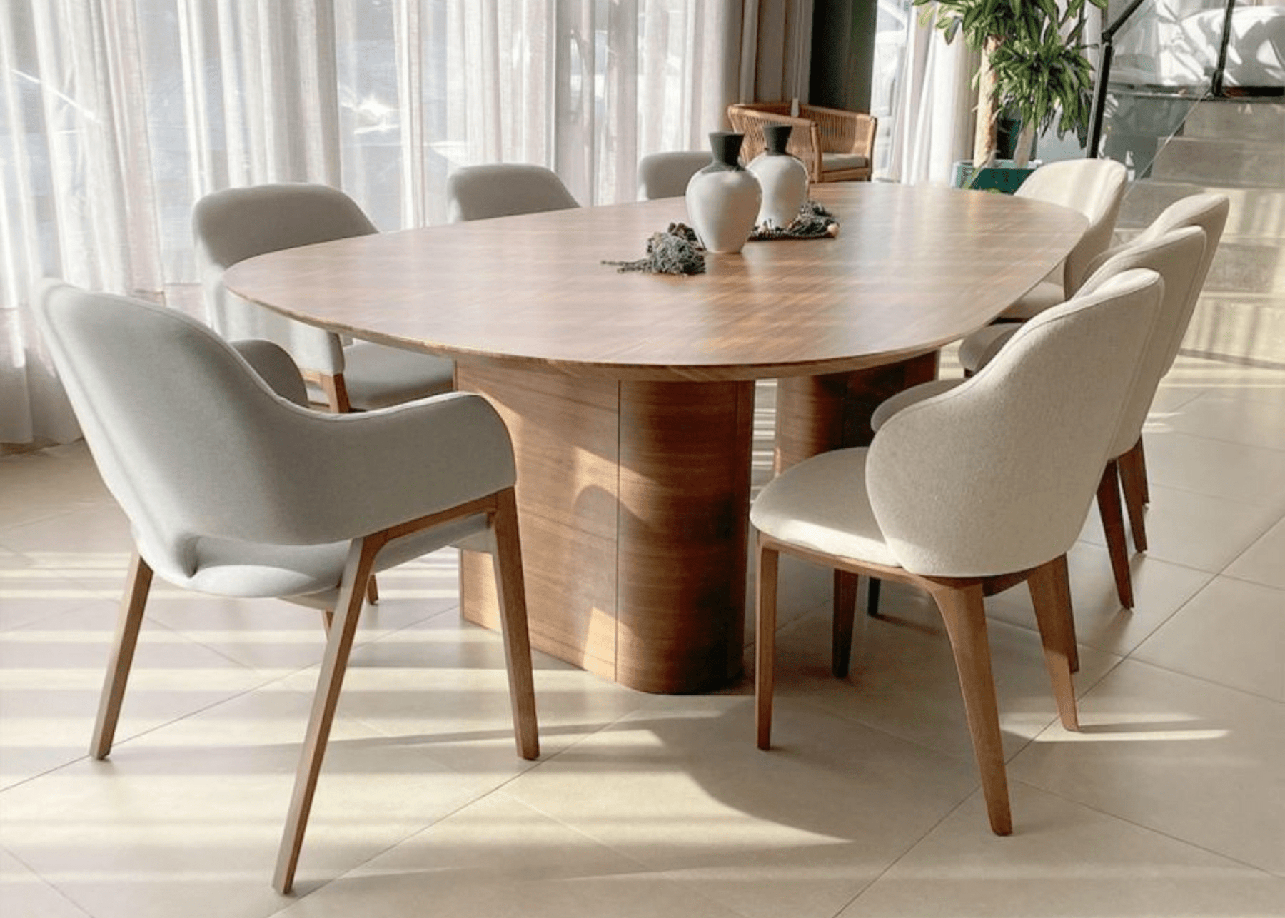 Mesa De Jantar Orgânica Arthemis