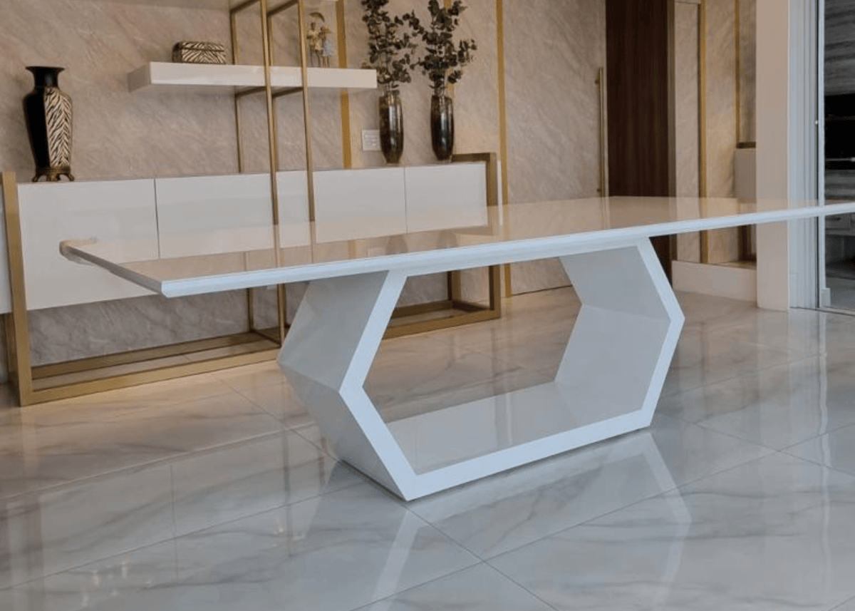 Mesa De Jantar Esplendor Vidro Extra - Pronta Entrega