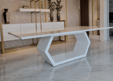 Mesa De Jantar Esplendor Vidro Extra - Pronta Entrega