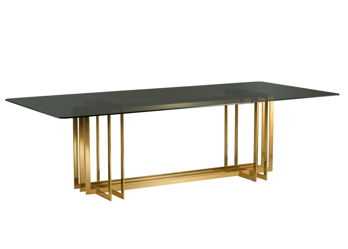 Conjunto de Jantar Mesa Conde e 8 Cadeiras Giratória Arbo