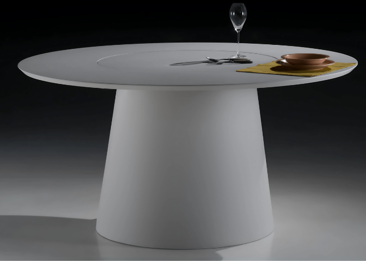 Mesa De Jantar Cone Giratório
