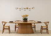 Mesa de Jantar Oval Lili