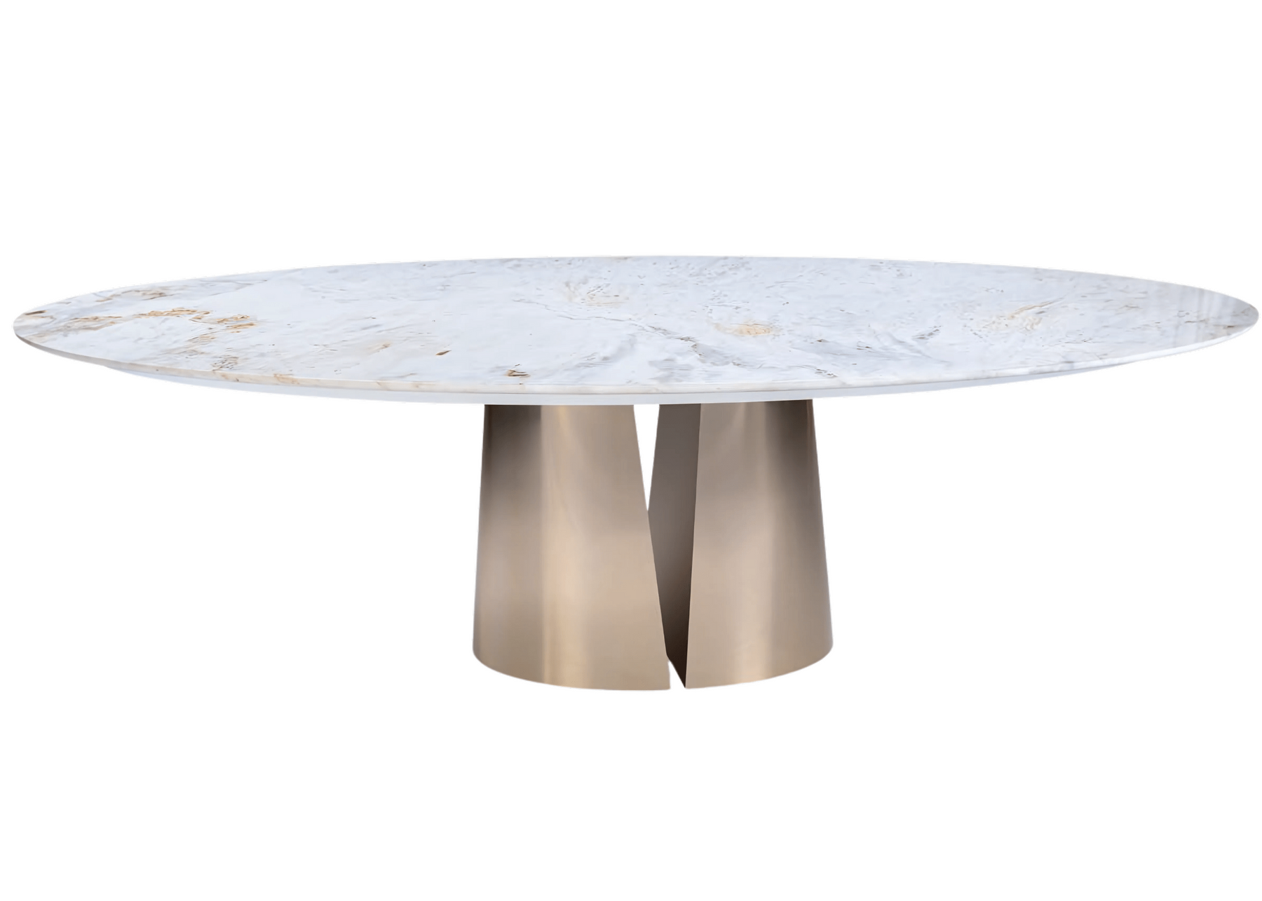 Mesa de Jantar Oval Forma