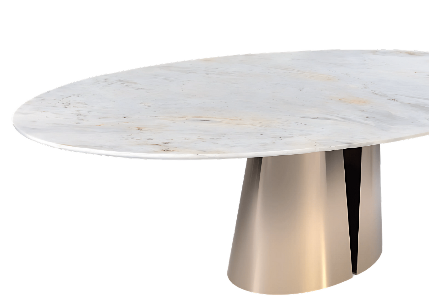 Mesa de Jantar Oval Forma