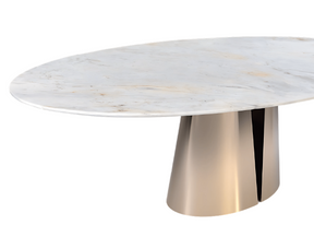 Mesa de Jantar Oval Forma