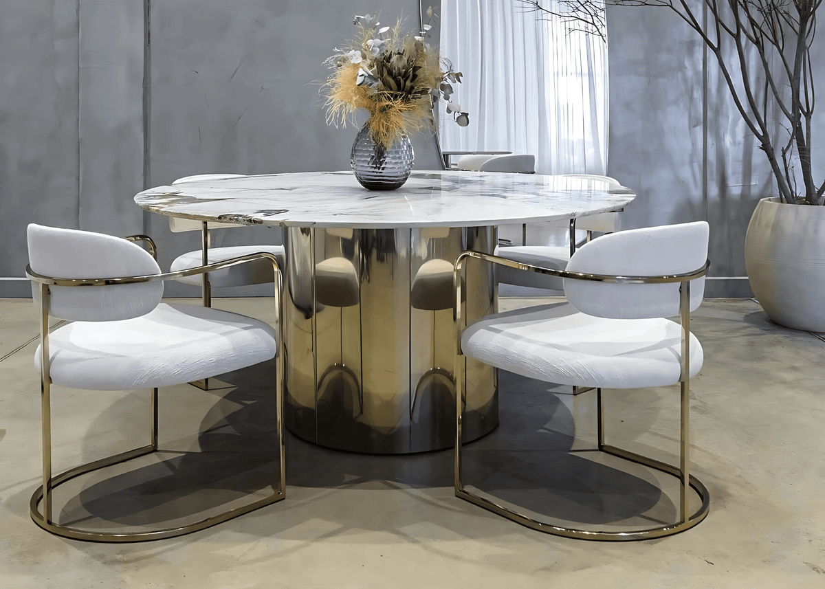 Mesa de Jantar Redonda Imperadora