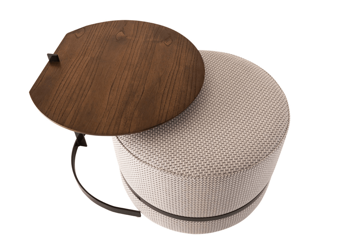 Puff Serena Com Mesa De Centro Melt