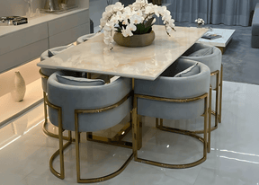 Conjunto de Jantar Mesa Eldorado e 06 Poltronas Eldorado