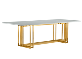 Conjunto de Jantar Mesa Conde e 8 Cadeiras Janete