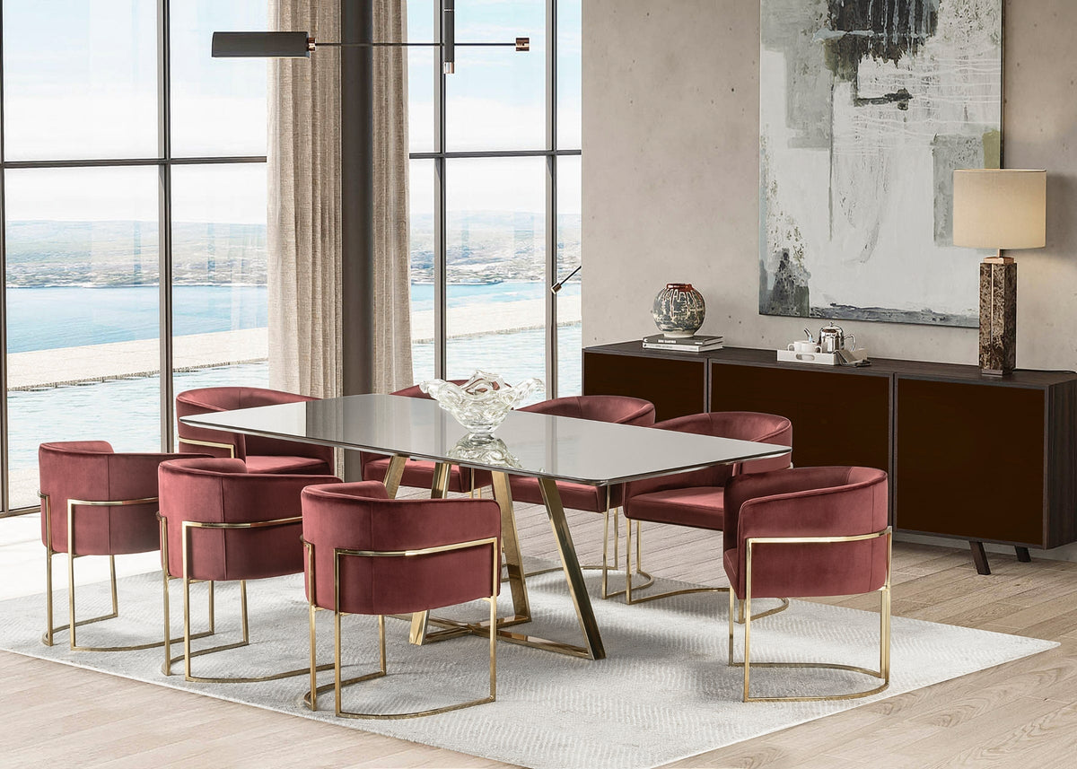 Mesa De Jantar Retangular John
