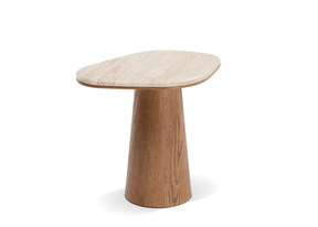 Mesa Lateral Orgânica Clara