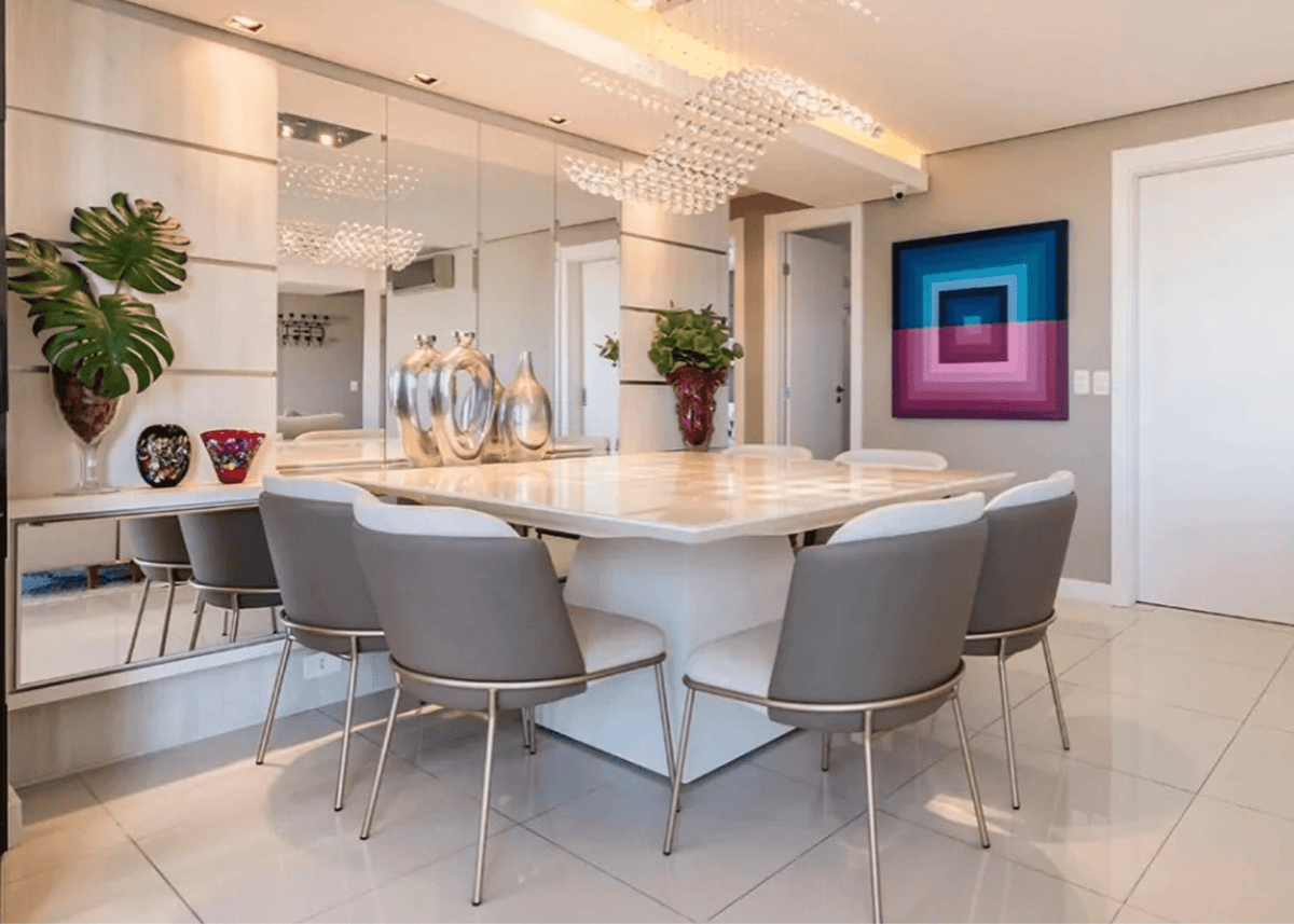 Mesa de Jantar Quadrada Primme